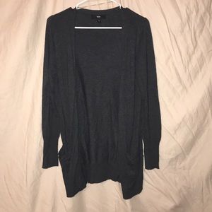 Grey cardigan